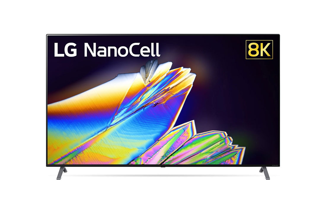 LG NanoCell TV 75 Inch NANO95 Series, Cinema Screen Design 8K Cinema HDR WebOS Smart ThinQ AI Full Array Dimming, front view with infill image and logo, 75NANO95VNA, thumbnail 6