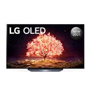 LG 55 Inch LG OLED 4K TV - B1, מבט קדמי, OLED55B1PVA, thumbnail 2