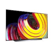 LG CS 65 Inch 4K Smart OLED webOS 22 ThinQ AI TV, מבט על המסך הרחב, OLED65CS6LA, thumbnail 6