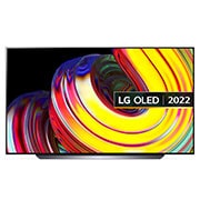 LG CS 65 Inch 4K Smart OLED webOS 22 ThinQ AI TV, מבט קדמי , OLED65CS6LA, thumbnail 1