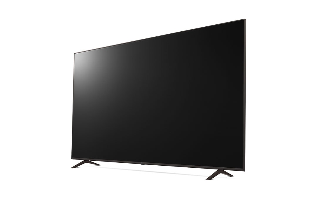 LG טלוויזיה חכמה LG UHD UR78 בגודל 75 אינץ‘ וברזולוציית 4K, 2023, מבט צד בזווית 30 מעלות, 75UR78006LL, thumbnail 3