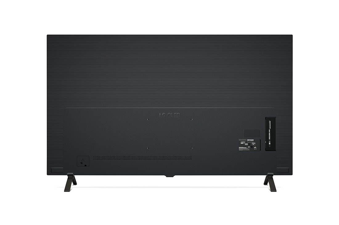 LG 77 אינץ' LG OLED AI B4 טלוויזיה חכמה 4K עם מעבד בינה מלאכותית אלפא 8, שלט חכם, דולבי ויז'ין webOS24, ‏2024, back view, OLED77B46LA, thumbnail 5