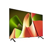 LG 77 אינץ' LG OLED AI B4 טלוויזיה חכמה 4K עם מעבד בינה מלאכותית אלפא 8, שלט חכם, דולבי ויז'ין webOS24, ‏2024, 45° view, OLED77B46LA, thumbnail 3