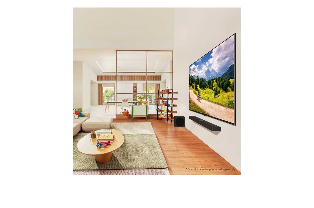 LG 86 אינץ' LG QNED AI QNED80  , טלוויזיה חכמה 4K עם בינה מלאכותית, שלט חכם, HDR10 ו-webOS24, ‏2024, 86QNED80T6B, thumbnail 7