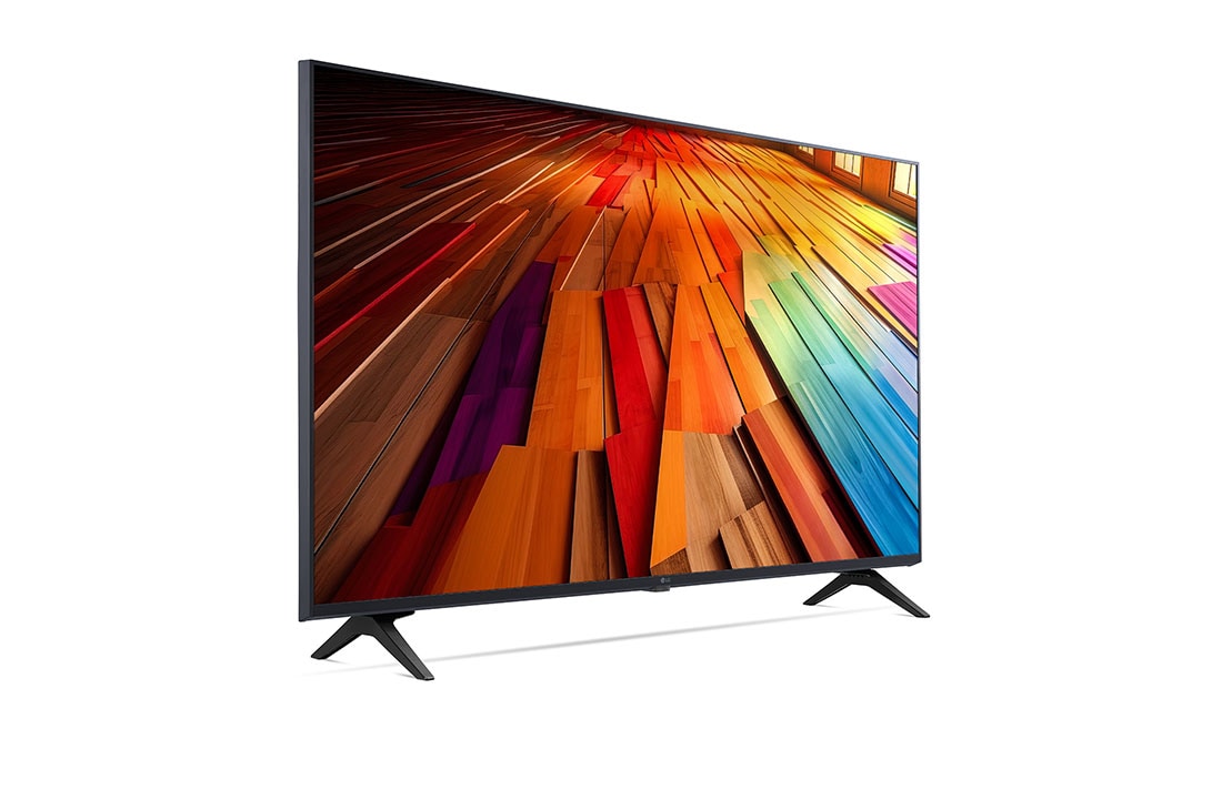 LG 43 אינץ' LG UHD AI UT80  , טלוויזיה חכמה 4K עם בינה מלאכותית, שלט חכם, HDR10 ו-webOS24, ‏2024, איכות תמונה ושמע משודרגת עם מעבד הבינה המלאכותית אלפא 5 4K‏ דור 7, 43UT80006LA, thumbnail 3