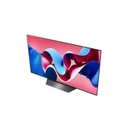 LG טלוויזיית LG OLED evo CS4 4K חכמה בגודל 55 אינץ' 2024, מבט בזווית מלמעלה על טלוויזיית LG OLED evo מסדרת ‏OLED CS4, OLED55CS4VA, thumbnail 9