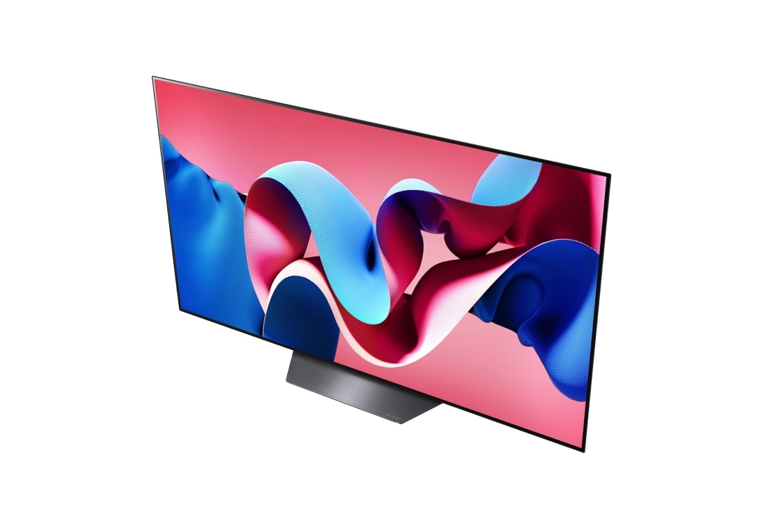 LG טלוויזיית LG OLED evo CS4 4K חכמה בגודל 65 אינץ' 2024, מבט בזווית מלמעלה על טלוויזיית LG OLED evo מסדרת ‏OLED CS4, OLED65CS4VA, thumbnail 9