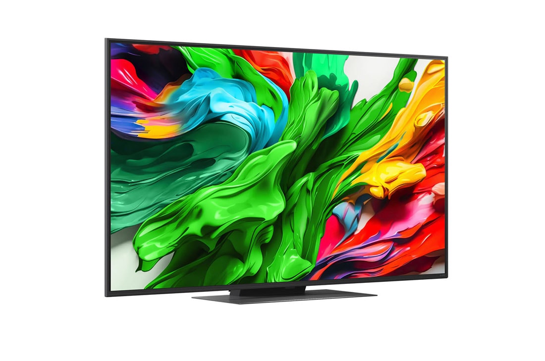 LG טלוויזיה חכמה 55 אינץ' LG QNED evo AI QNED86 ‏MiniLED 4K, תדר רענון 120Hz, שלט Magic AI, מערכת הפעלה webOS 25 ‏(דגם 2025), מבט אחורי על LG QNED evo QNED86 TV, 55QNED86A6A, thumbnail 2