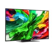 LG טלוויזיה חכמה 55 אינץ' LG QNED evo AI QNED86 ‏MiniLED 4K, תדר רענון 120Hz, שלט Magic AI, מערכת הפעלה webOS 25 ‏(דגם 2025), מבט אחורי על LG QNED evo QNED86 TV, 55QNED86A6A, thumbnail 2