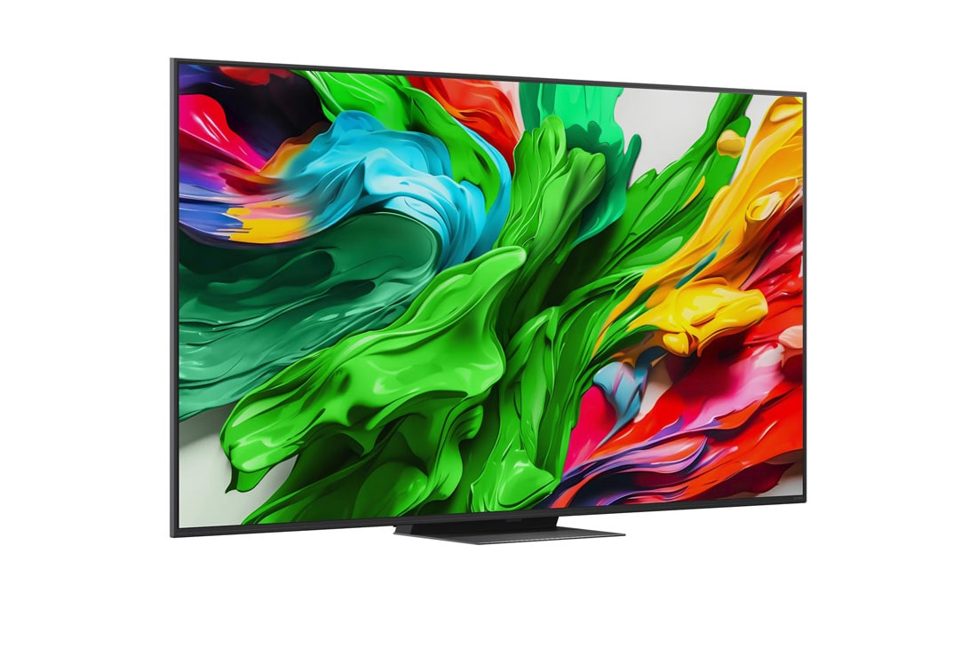LG טלוויזיה חכמה 65 אינץ' LG QNED evo AI QNED86 ‏MiniLED 4K, תדר רענון 120Hz, שלט Magic AI, מערכת הפעלה webOS 25 ‏(דגם 2025), מבט אחורי על LG QNED evo QNED86 TV, 65QNED86A6A, thumbnail 2