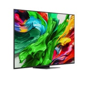 LG טלוויזיה חכמה 65 אינץ' LG QNED evo AI QNED86 ‏MiniLED 4K, תדר רענון 120Hz, שלט Magic AI, מערכת הפעלה webOS 25 ‏(דגם 2025), מבט צדדי משמאל של LG QNED evo QNED86 TV , 65QNED86A6A, thumbnail 3