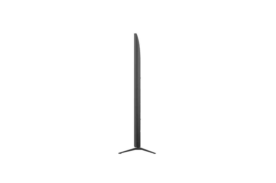 LG טלוויזיה חכמה LG QNED AI QNED70 4K ‏‏בגודל 86 אינץ', עם AI Magic remote‏, HDR10 ו-webOS25 ‏2025 , מבט צדדי הפונה שמאלה של LG QNED80 TV , 86QNED70A6A, thumbnail 3