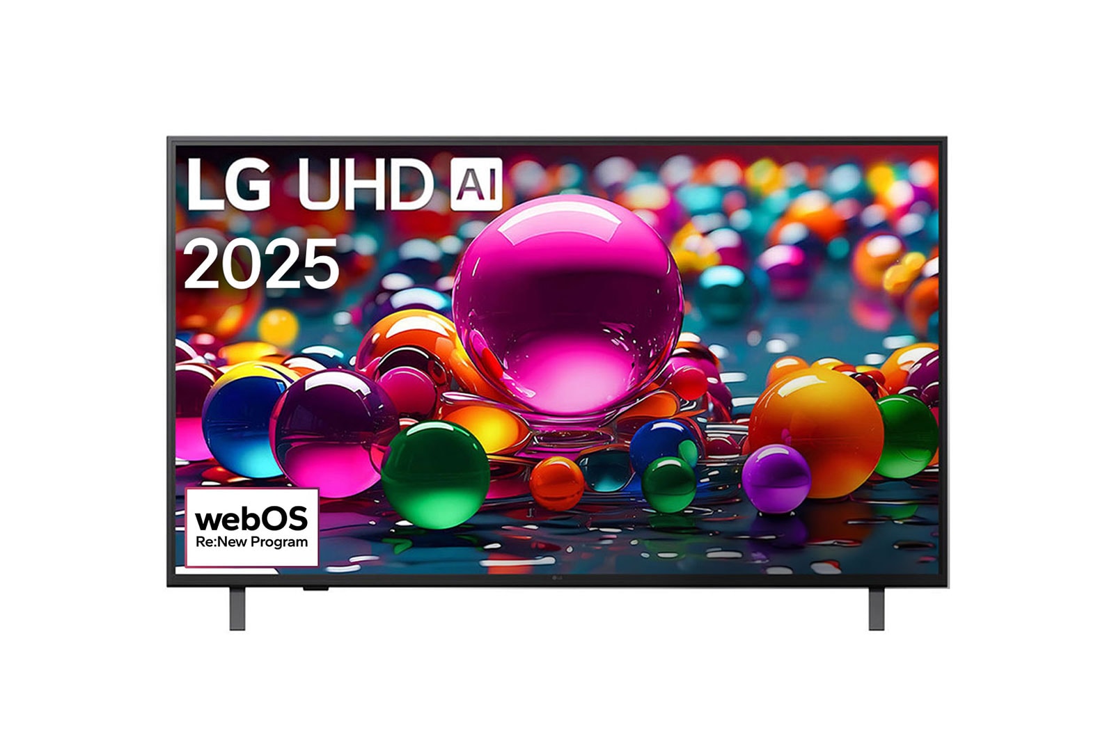 טלוויזיה חכמה LG UHD 50 אינץ' 4K webOS 25 דגם 50UA80006LC