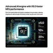 LG טלוויזיה חכמה LG QNED evo AI Mini LED QNED85 4K 2026 86 אינץ, 86QNED85B6T, thumbnail 6