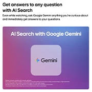 LG טלוויזיה חכמה LG OLED AI B6E 4K 2026 83 אינץ', AI Search כולל את Google Gemini, המסוגל להבין שאילתות מבוססות קול ולהפיק את התוצאות הרלוונטיות ביותר ישירות בתוך ממשק הטלוויזיה., OLED83B6ELA, thumbnail 5