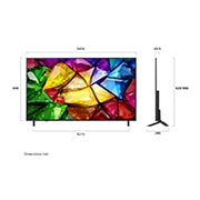 LG 65 אינץ' LG Mini RGB evo AI MRGB85 4K Smart TV 2026, dimension, 65MRGB85B6C, thumbnail 3