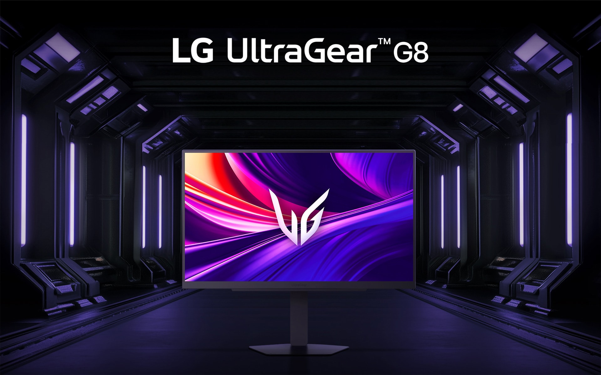 תמונה מהחזית של צג הגיימינג UltraGear™‎ ‏27G810a.
