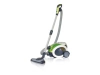 שואב אבק צילינדר multi cyclone ללא שקית עם פיית טורבינה, פייה לשטיחים ורצפות ומסנן hepa ניתן-לשטיפה (עוצמת יניקה של עד ‎2000 ואט ו-‎370 ואט, 1.2 ל', אדום-איטלקי)1