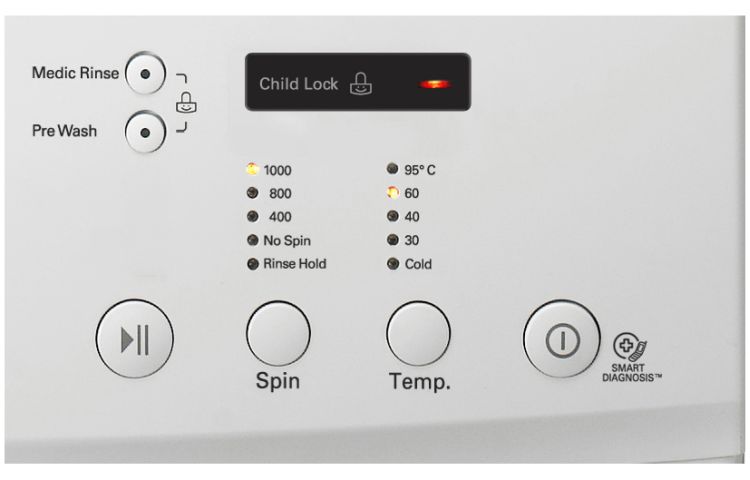 LG מכונת כביסה 7 ק''ג הנעה ישירה, F8060QDP, thumbnail 2