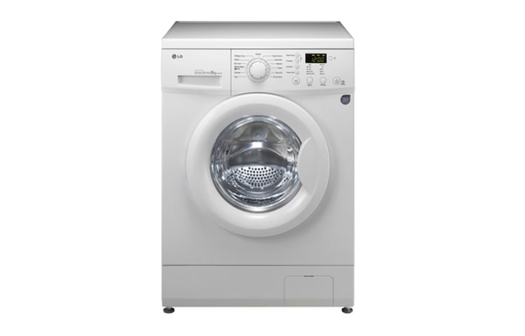 LG מכונת כביסה DD 8 ק''ג – מדגם F81256TDP, F81256TDP