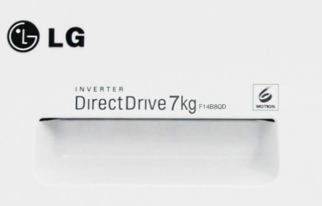 LG מכונת כביסה 6 ק''ג 6MOTION הנעה ישירה, F71257XM, thumbnail 4