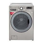 LG מכונת כביסה/מייבש  10/17 ק''ג AIDD פתח קדמי בצבע אבן כסופה ודלת בעלת גוון שחור, F1710CV, F1710CV, thumbnail 1