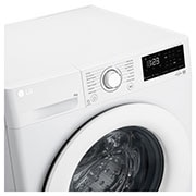 LG מכונת כביסה 8 ק''ג AIDD בצבע לבן פתח קדמי עם דלת לבנה, Detail2, F1608WD, thumbnail 8