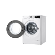 LG מכונת כביסה 8 ק''ג AIDD בצבע לבן פתח קדמי  עם דלת שחורה, LG-F1608BD, F1608BD, thumbnail 14