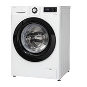 LG מכונת כביסה 9 ק''ג AIDD בצבע לבן פתח קדמי עם דלת שחורה, F01409WBG, F01409WBG, thumbnail 6