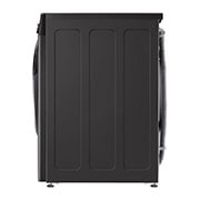LG מכונת כביסה 12 ק''ג AIDD בצבע פלדה שחורה פתח קדמי עם דלת שחורה, f1612sbse, F1612SBSE, thumbnail 14