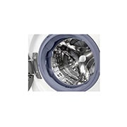 LG מכונת כביסה 9 ק''ג AIDD  פתח קדמי בצבע לבן ודלת בעלת גוון שחור, drum detail, F1409SWE, thumbnail 5