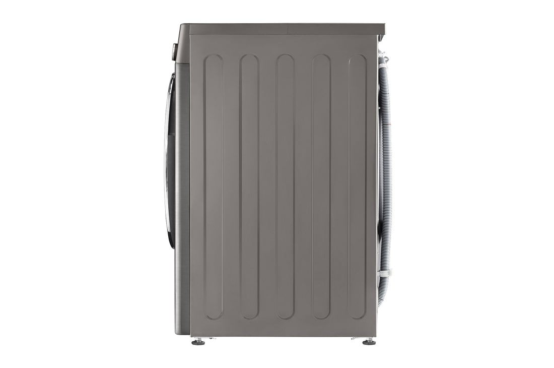 LG מכונת כביסה 10.5 ק''ג AIDD בצבע כסוף פתח קדמי עם דלת שחורה, Side, F16105SE, thumbnail 15