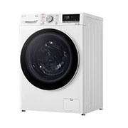 LG מכונת כביסה/מייבש  6/9 ק''ג AIDD פתח קדמי בצבע לבן עם שוליים ודלת בעלת גוון שחור, right side view, F1696SWDE, thumbnail 13