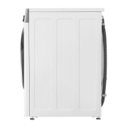 LG מכונת כביסה 12 ק''ג AIDD בצבע לבן פתח קדמי עם דלת שחורה, Side, F1612WTE, thumbnail 15