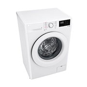 LG מכונת כביסה 7 ק''ג AIDD פתח קדמי בצבע לבן עם דלת לבנה, Toppersppective1_slim, F1607WDE, thumbnail 9