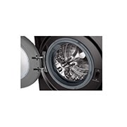 LG מכונת כביסה 13 ק''ג AIDD בצבע שחור פלטינה עם פתח קדמי ודלת שחורה, Drum view, WF13314GBC, thumbnail 5