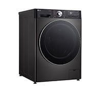 LG מכונת כביסה 13 ק''ג AIDD בצבע שחור פלטינה עם פתח קדמי ודלת שחורה, Rigth view, WF13314GBC, thumbnail 11