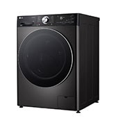 LG מכונת כביסה 13 ק''ג AIDD בצבע שחור פלטינה עם פתח קדמי ודלת שחורה, Left view, WF13314GBC, thumbnail 13