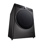 LG מכונת כביסה 13 ק''ג AIDD בצבע שחור פלטינה עם פתח קדמי ודלת שחורה, Bottom view, WF13314GBC, thumbnail 14