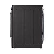 LG מכונת כביסה 13 ק''ג AIDD בצבע שחור פלטינה עם פתח קדמי ודלת שחורה, Side view, WF13314GBC, thumbnail 15