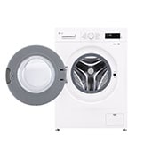 LG מכונת כביסה 9 ק''ג בצבע לבן עם פתח קדמי ופאנל בעברית, פתח קדמי, VB9014WH, thumbnail 2