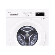 LG מכונת כביסה 9 ק''ג בצבע לבן עם פתח קדמי ופאנל בעברית, USP (מנוע ישיר אינברטר), VB9014WH, thumbnail 5