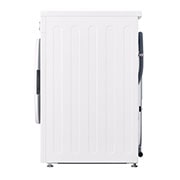 LG מכונת כביסה 9 ק''ג בצבע לבן עם פתח קדמי ופאנל בעברית, גב, VB9014WH, thumbnail 12