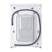 LG מכונת כביסה 9 ק''ג בצבע לבן עם פתח קדמי ופאנל בעברית, גב, VB9014WH, thumbnail 13