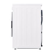 LG מכונת כביסה 8 ק''ג בצבע לבן עם פתח קדמי ופאנל בעברית, גב, VB8014WH, thumbnail 12