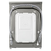 LG מכונת כביסה 10 ק''ג AIDD בצבע כסף פלטינה עם  פתח קדמי ודלת זכוכית שחורה, back, WF10214GBB, thumbnail 16