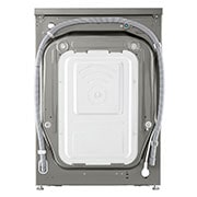 LG מכונת כביסה 9 ק''ג AIDD בצבע כסף פלטינה עם  פתח קדמי ודלת זכוכית שחורה, back, WF9214GBB, thumbnail 16