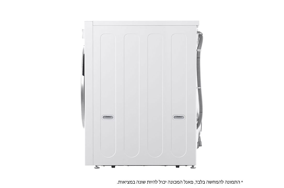 LG מכונת כביסה פתח קדמי 16 ק''ג  עם AIDD בצבע לבן, side view, WF16210WB, thumbnail 16