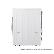 LG מכונת כביסה פתח קדמי 16 ק''ג  עם AIDD בצבע לבן, side view, WF16210WB, thumbnail 16
