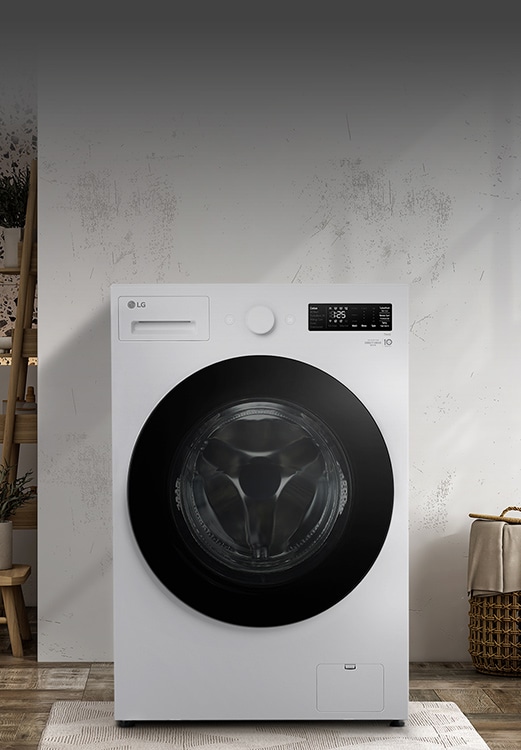 מוצגת תמונה המציגה את פנים מכונת הכביסה